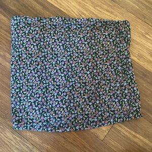 American Eagle Floral Tube Top